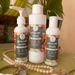 Natural Body Cleanser - Bergamot-Nectarine -100ml